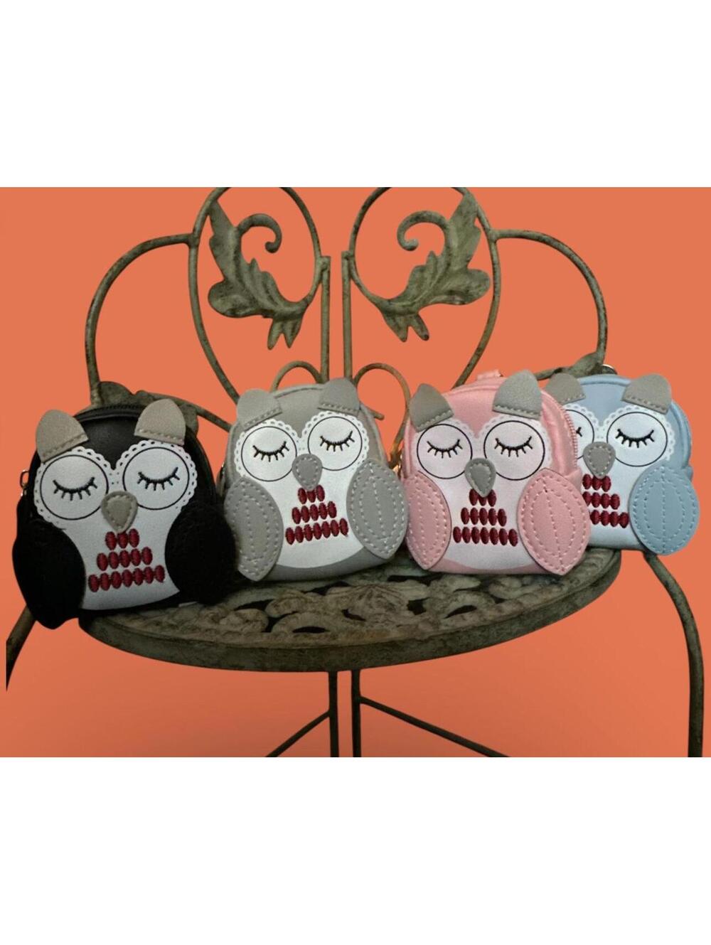 Cute Owl-Shaped Small Crossbody Bags in Multiple Colors